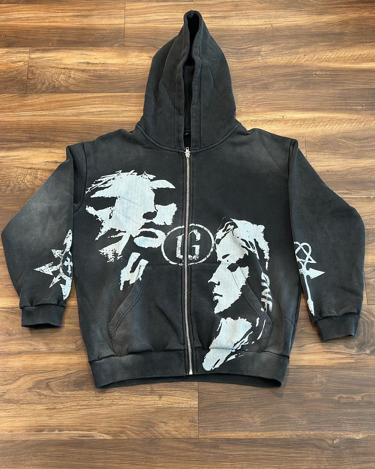 Sunfade Black Hoodie